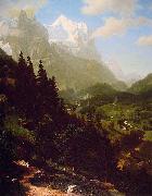 Albert Bierstadt The  Wetterhorn France oil painting artist